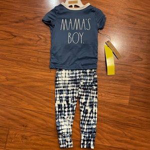 Rae Dunn Mama’s Boy Pajama Set